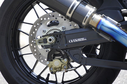 Rear Caliper Support, Black, for Brembo 2-Piston (Crab) Caliper, Z900RS, Black Anodized Finish, 1 pc.