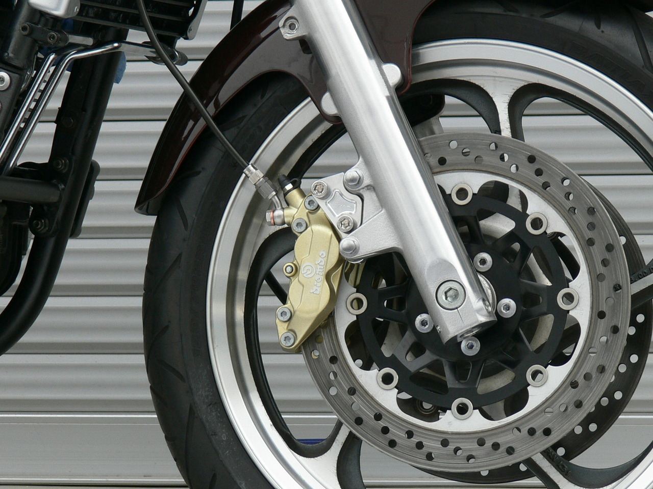F Caliper Support Brembo 4P/40mm ZEPHYR1100 Left and Right Set