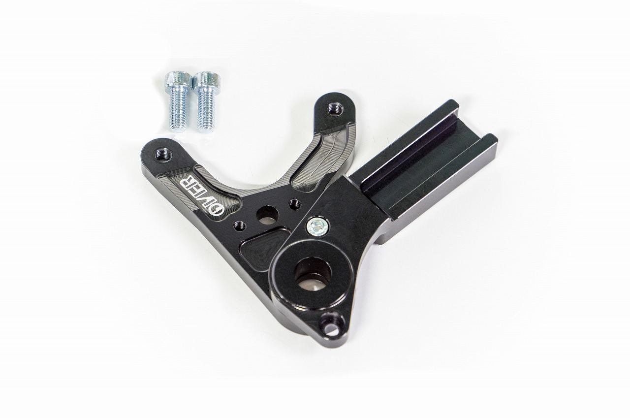 Rキャリパーサポート SIL ブレンボ2P/84mm ZX-25R シルバーアルマイト仕上げ 1個