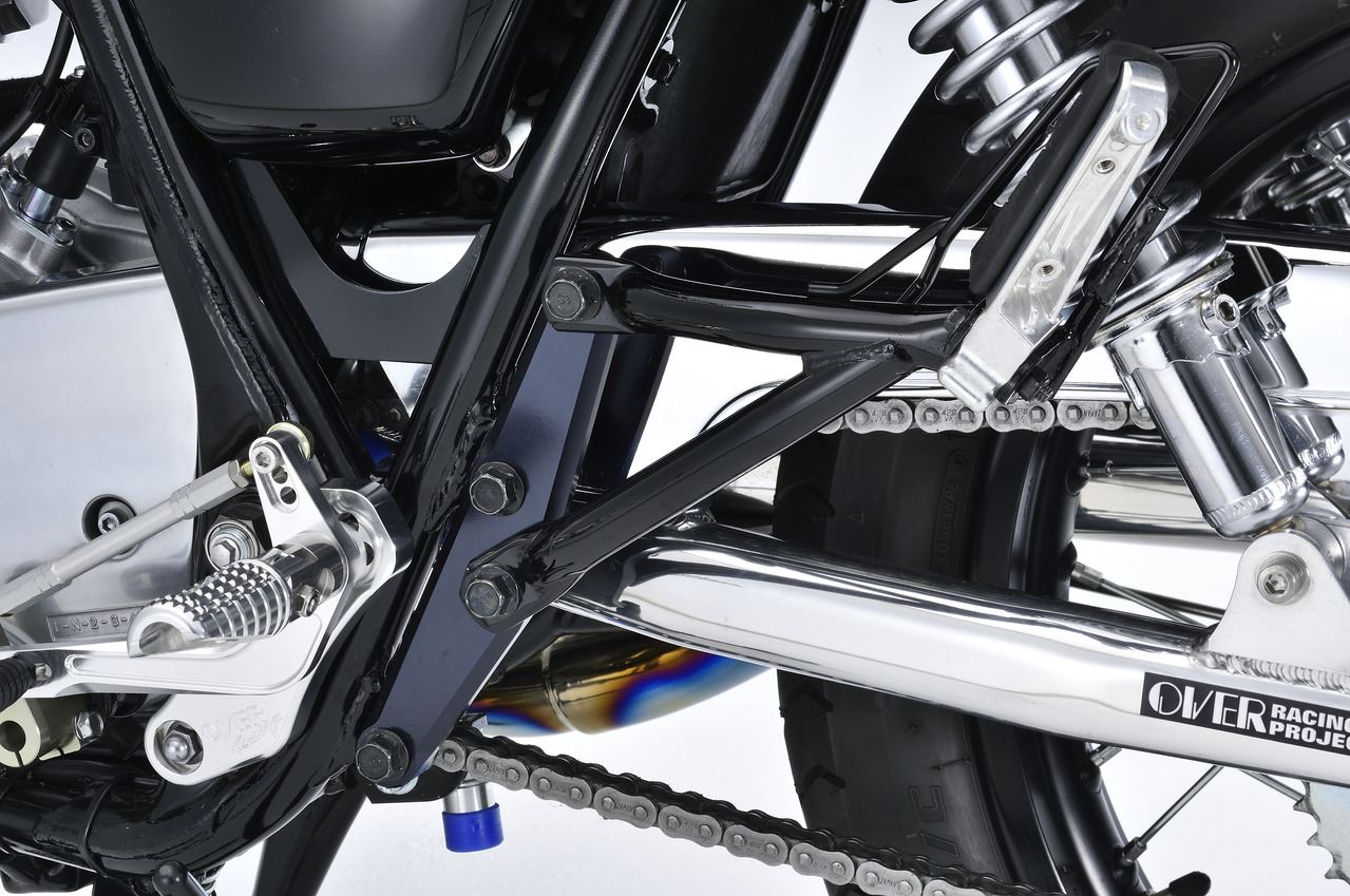 タンデム ステップ プレートキット SR400 FI ブラックアルマイト仕上げ 左右セット
