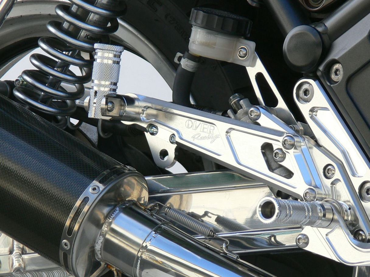 タンデムキット シルバー ZEPHYR1100 シルバーアルマイト仕上げ 1個