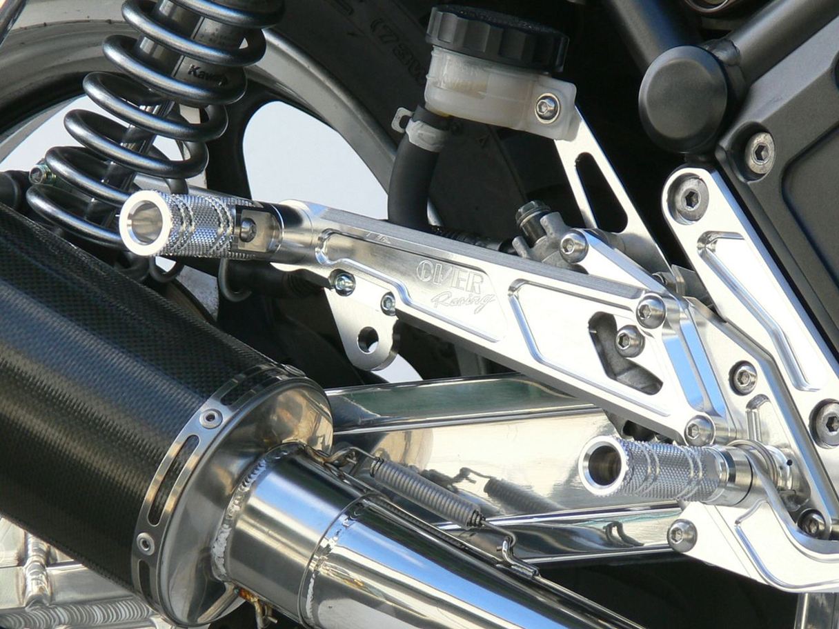 タンデムキット シルバー ZEPHYR1100 シルバーアルマイト仕上げ 1個