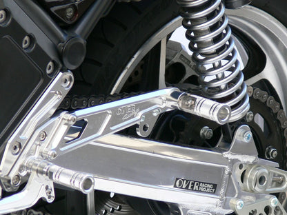 タンデムキット シルバー ZEPHYR1100 シルバーアルマイト仕上げ 1個