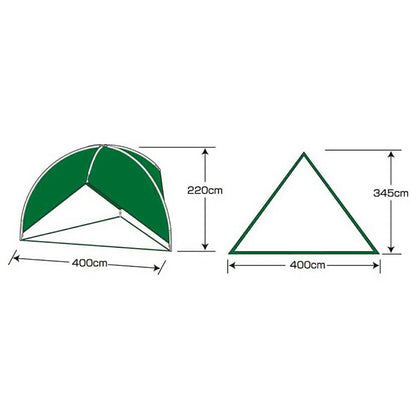 CS 3ポールシェルターUV 3～4人用