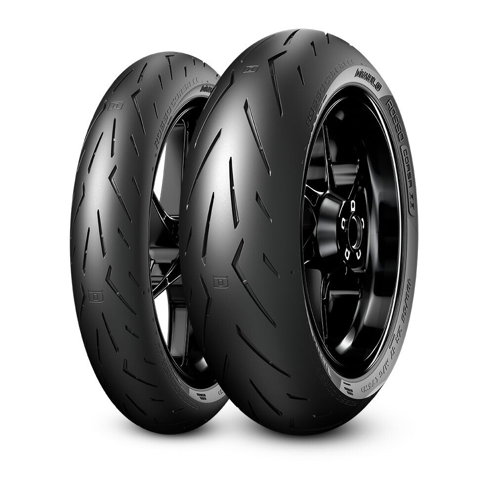 Pirelli 2907500 Diablo Rosso Corsa II 200/55 ZR 17 M/C 78W Rear Radial Tubeless Type