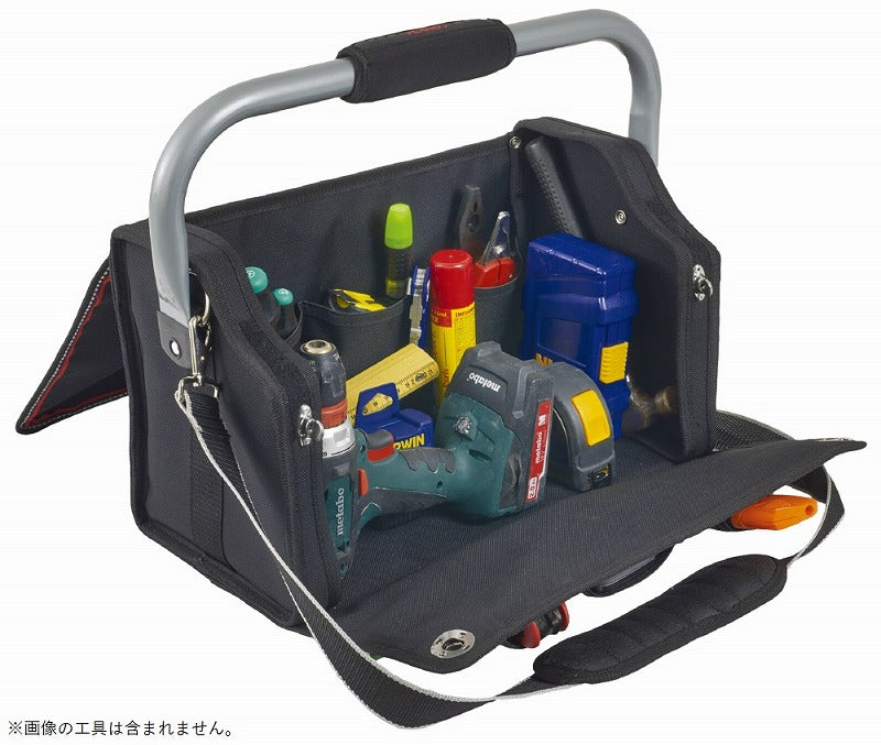 ロングハンドル付ツールバッグ 270×420×230mm