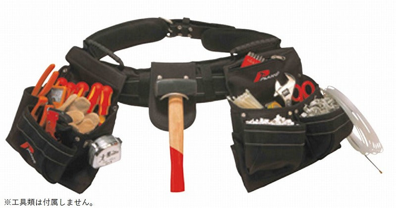 腰袋 80×360×1300mm 金属製ハンマーホルダー/バックル付