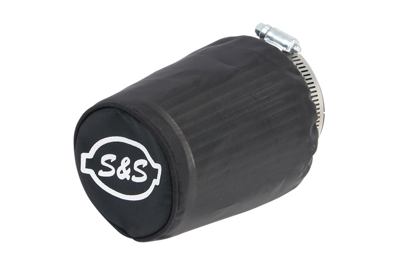Pre-filter Single Bore Tuned Induction System, Black, 1 pc.