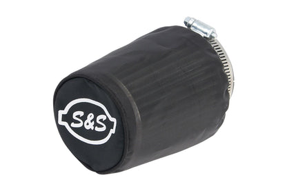 Pre-filter Single Bore Tuned Induction System, Black, 1 pc.