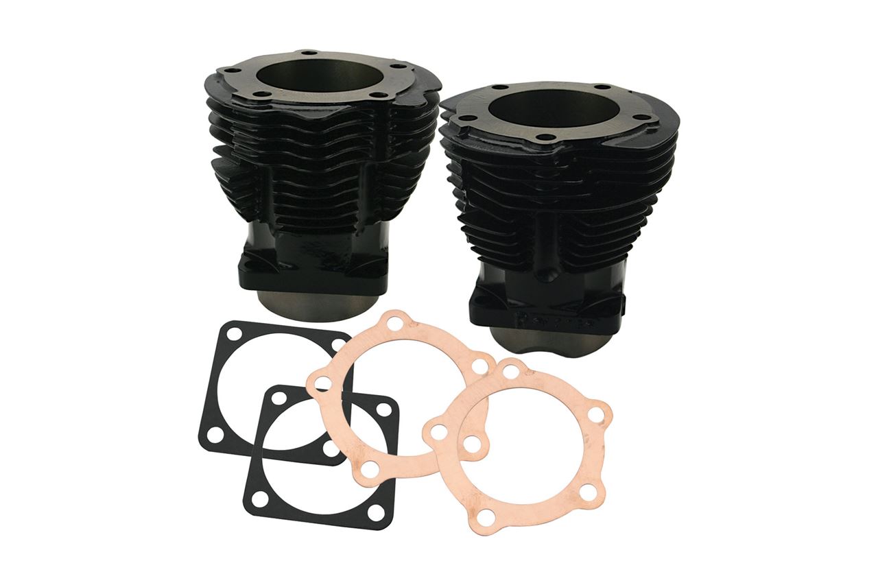 Cylinder Set Black 5.530 inch Harley