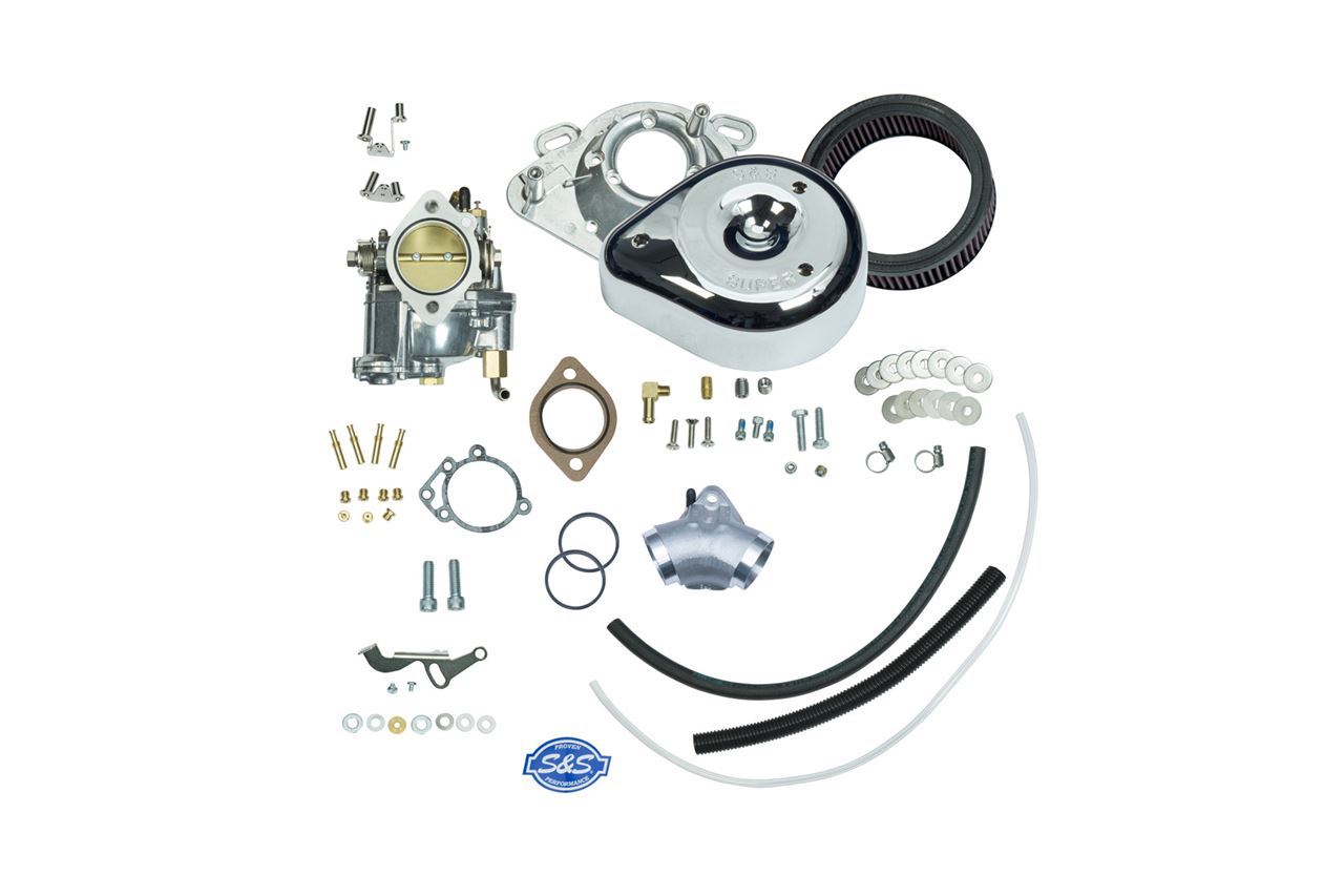 スーパーE コンプリートキャブレターキット 1-7/8インチ(47.6mm) スポーツスター