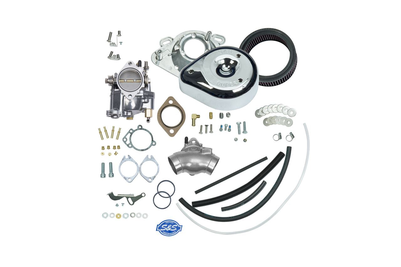 Super G Complete Carburetor Kit Big Twin (84-92) 2-1/16 inch (52.3mm) Dyna Softail Touring