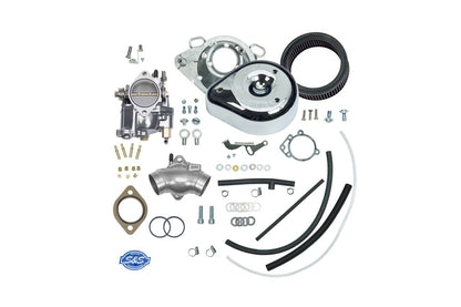 Super G Complete Carburetor Kit Big Twin (99-05) 2-1/16 inch (52.3mm) Dyna Softail Touring
