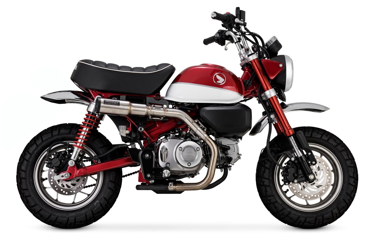 ハイアウトプット スリップオン ステンレス モンキー125