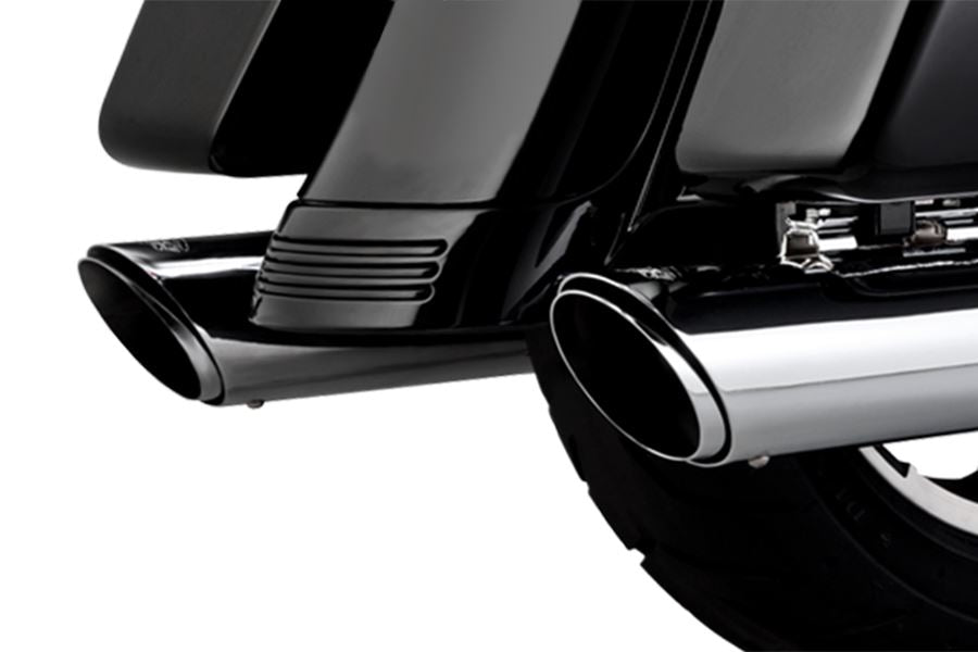 ツインスラッシュ ラウンド スリップオン クローム ツーリング