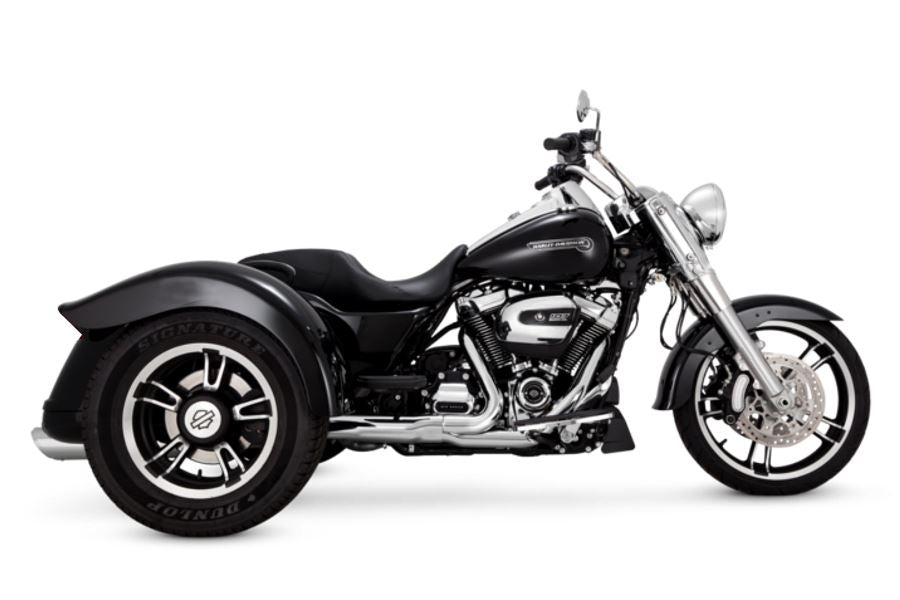 ツインスラッシュ ラウンド スリップオン クローム トライク