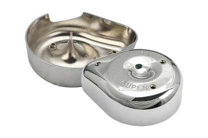 Teardrop Air Cleaner Cover for Shovelhead 5-Gallon Tank - Chrome