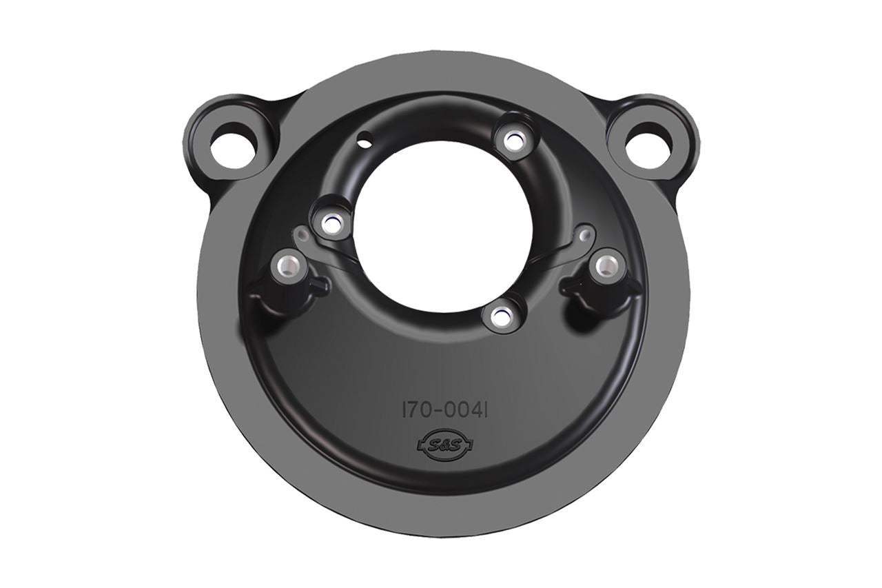 Backplate Stealth Air Cleaner Black Sportster