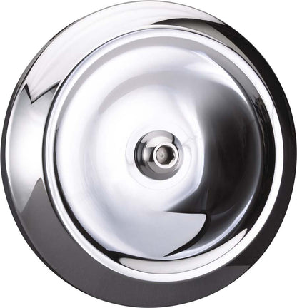 Stealth Air Cleaner Dished Bobber Cover Only Chrome