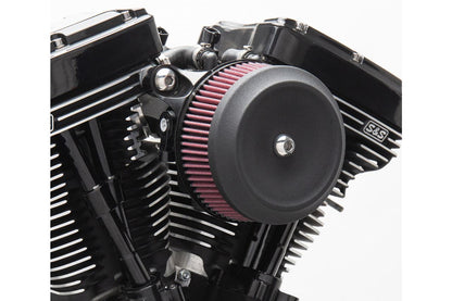 Stealth Air Cleaner Dished Bobber Cover Only Black