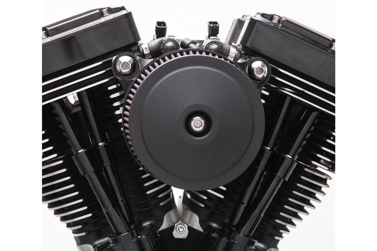 Stealth Air Cleaner Domed Bobber Cover Only, Black
