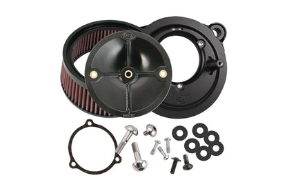 Stealth Air Cleaner Kit, Coverless, for 58mm Throttle Body, Twin Cam Touring