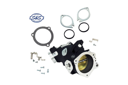Cable Throttle Body Kit for Big Twin (02-05) Black 58mm Dyna Softail Touring