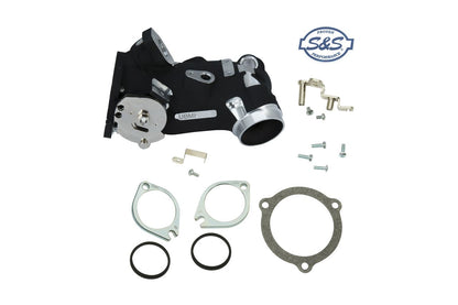 Cable Throttle Body Kit for Big Twin (02-05) Black 58mm Dyna Softail Touring