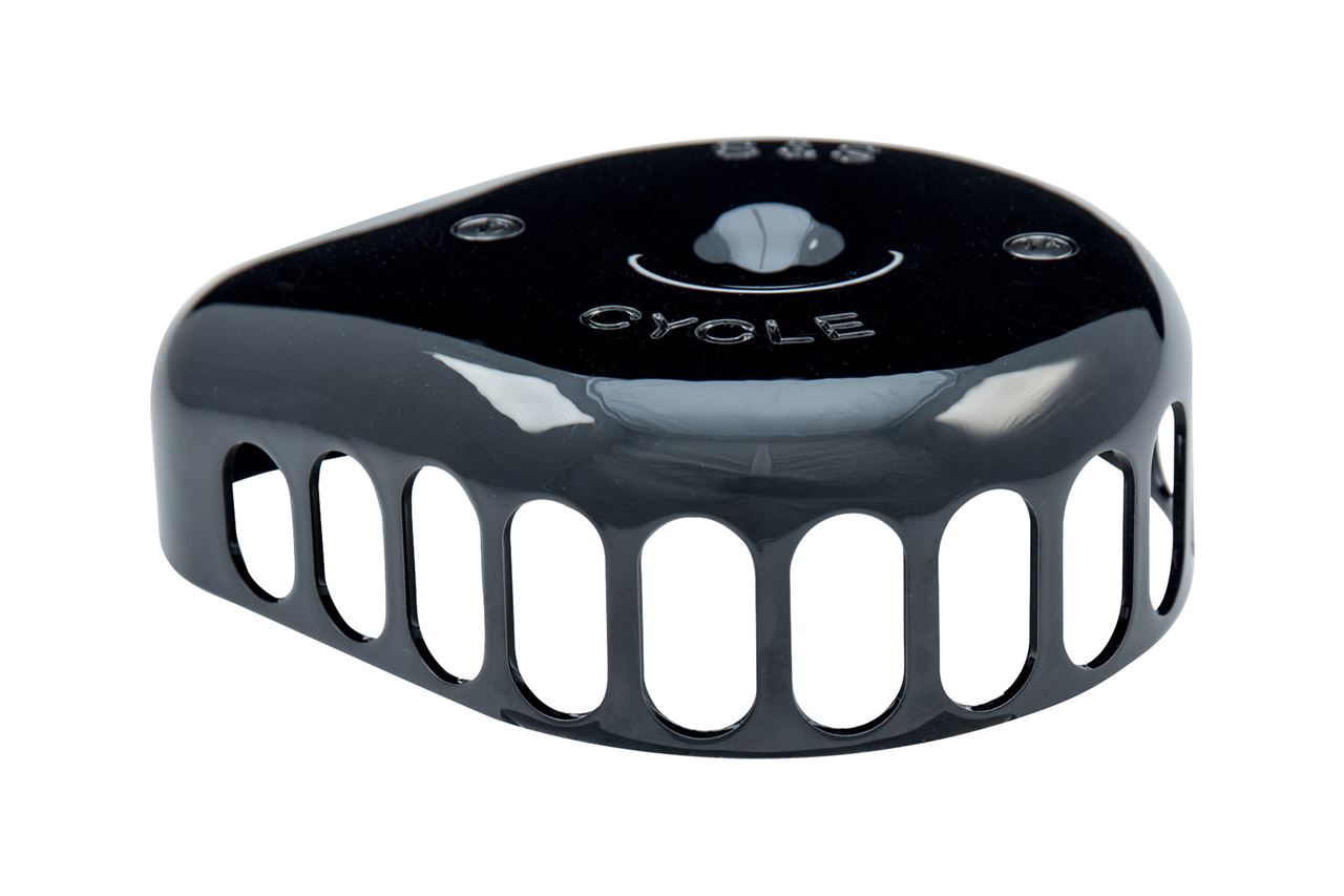 Stealth Air Cleaner Mini Teardrop Cover Only Gloss Black