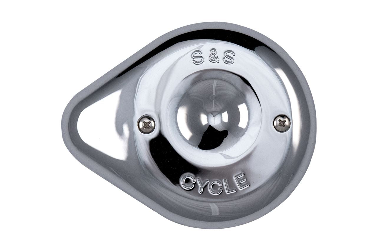 Stealth Air Cleaner Mini Teardrop Cover Only, Chrome