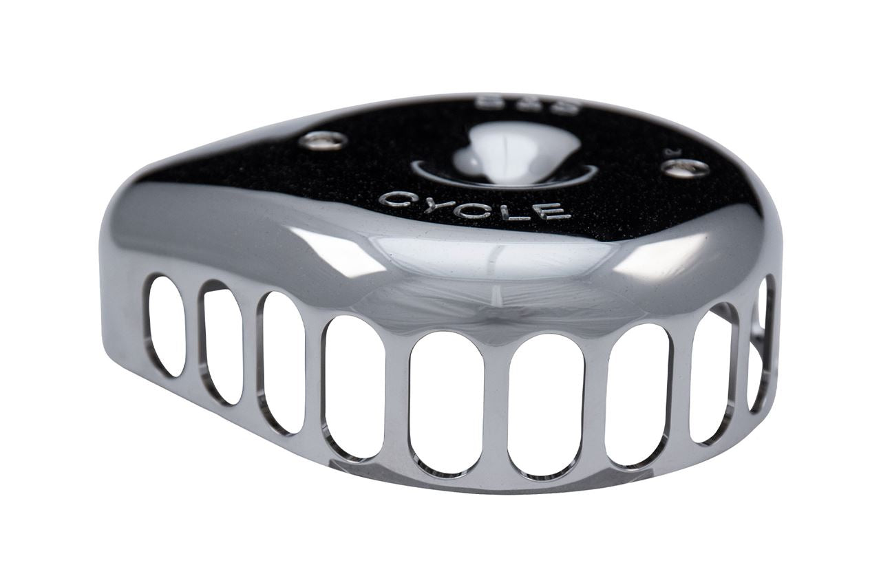Stealth Air Cleaner Mini Teardrop Cover Only, Chrome