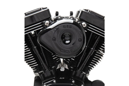 Stealth Air Cleaner Kit Mini Teardrop M8 Gloss Black Softail Touring