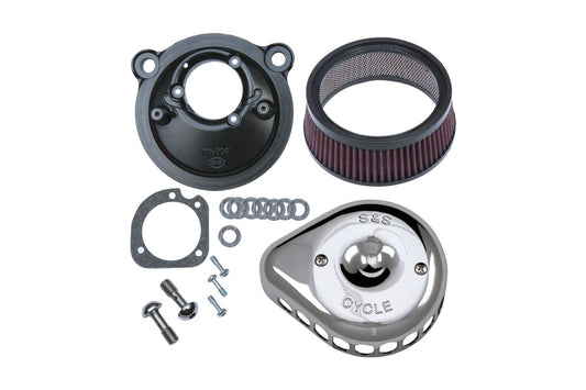 ステルスエアクリーナーキット ミニティアドロップ クローム スポーツスター