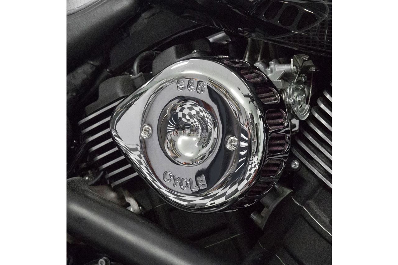 Stealth Air Cleaner Kit, Mini Teardrop, Chrome XG750