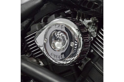 Stealth Air Cleaner Kit, Mini Teardrop, Chrome XG750
