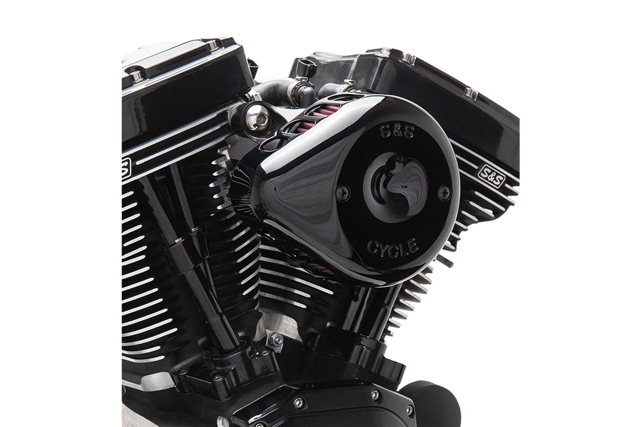 ステルスエアクリーナーキット ミニティアドロップ グロスブラック スポーツスター