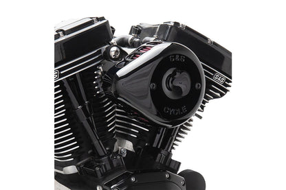 ステルスエアクリーナーキット ミニティアドロップ グロスブラック スポーツスター