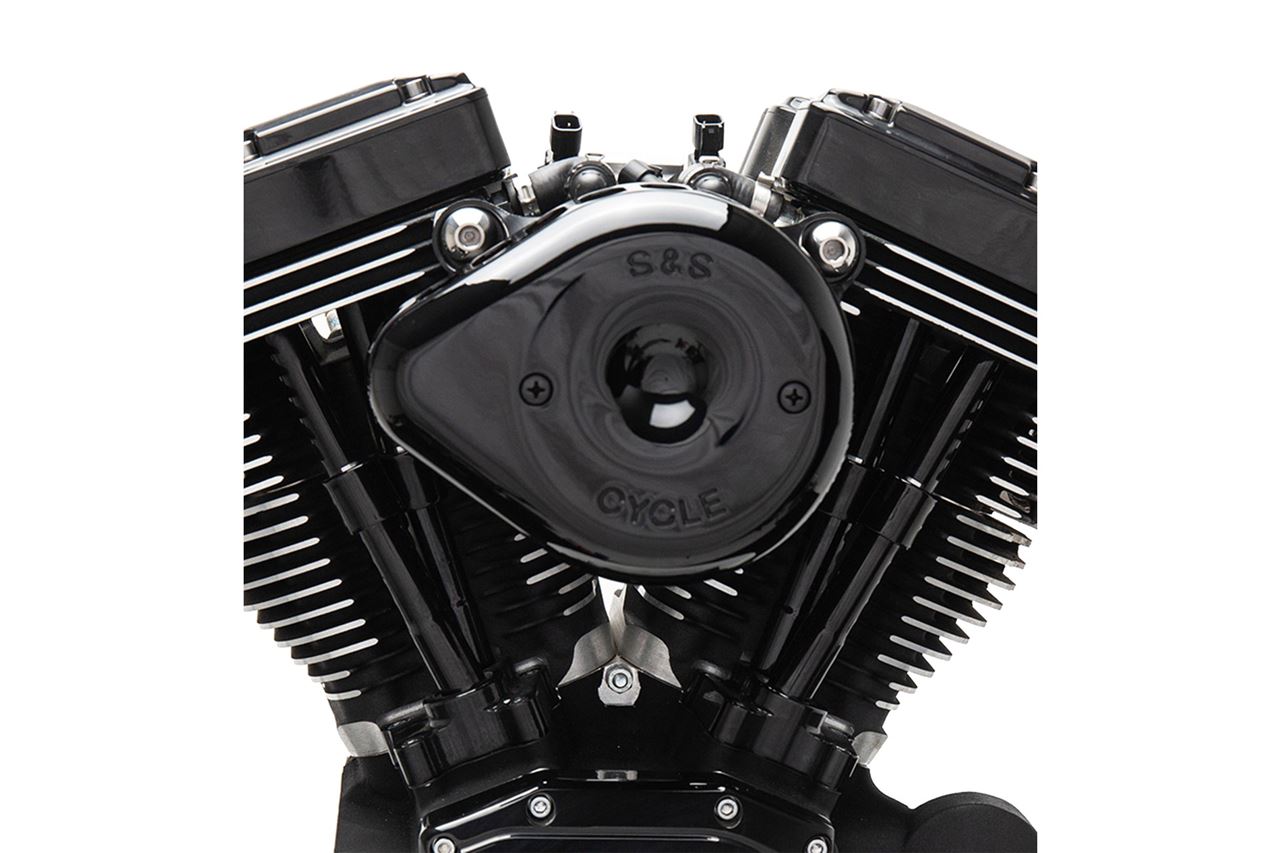 ステルスエアクリーナーキット ミニティアドロップ グロスブラック スポーツスター