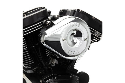 ステルスエアクリーナーキット ティアドロップ ツインカム(電スロ) クローム ソフテイル ツーリング