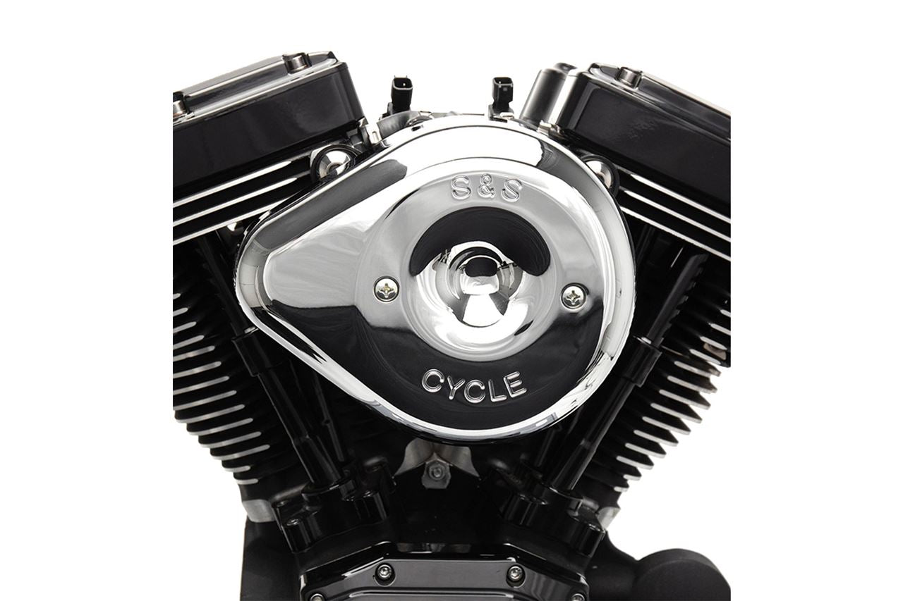 ステルスエアクリーナーキット ティアドロップ ツインカム(電スロ) クローム ソフテイル ツーリング