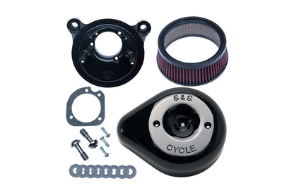 Stealth Air Cleaner Kit Teardrop M8 Gloss Black Softail Touring