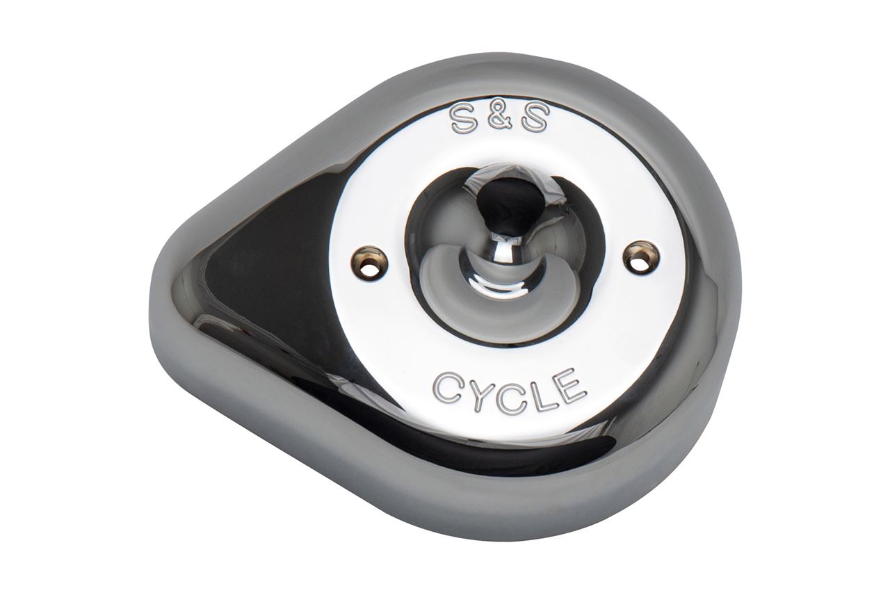 ステルスエアクリーナー ティアドロップ カバー単体 クローム