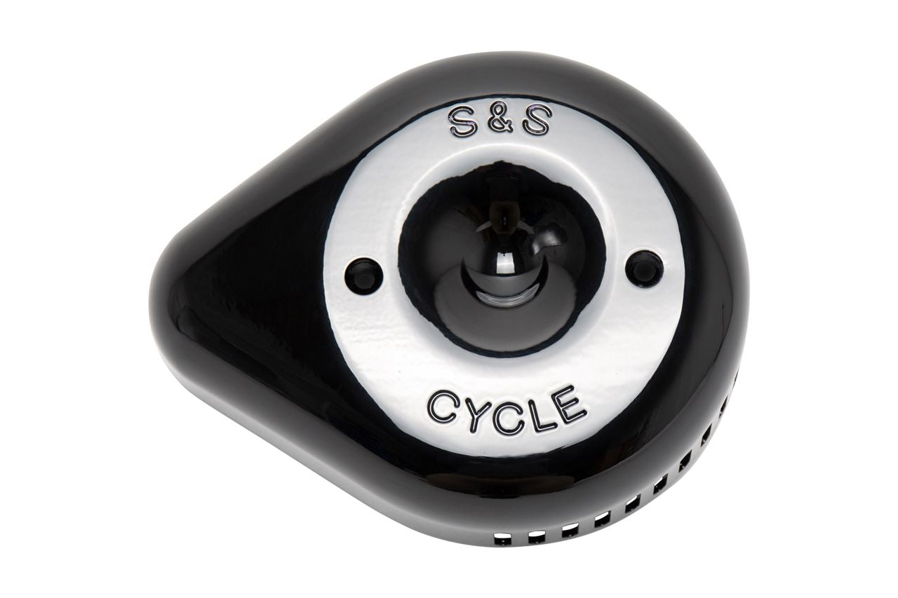 Stealth Air Cleaner Teardrop Cover Only, Slasher Type, Gloss Black