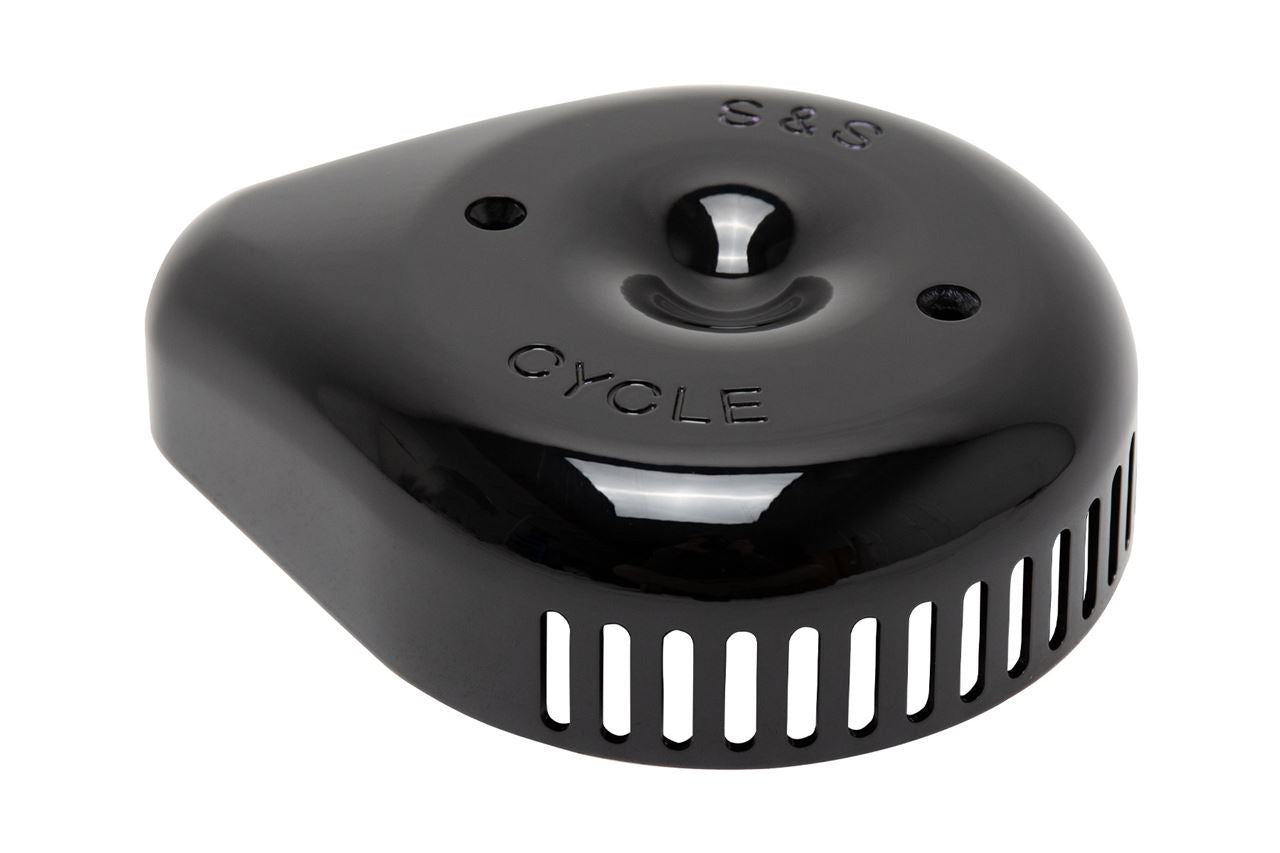 Stealth Air Cleaner Teardrop Cover Only, Slasher Type, Gloss Black