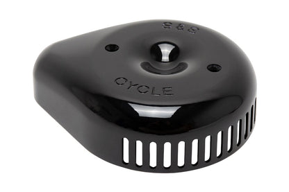 Stealth Air Cleaner Teardrop Cover Only, Slasher Type, Gloss Black