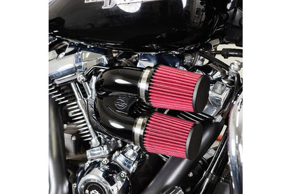 Tuned Induction Air Cleaner Kit M8 Black Softail Touring