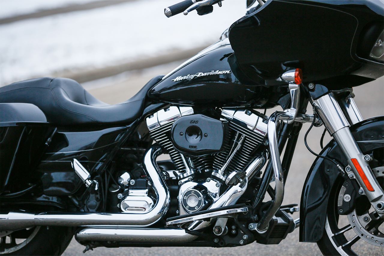 Stealth Air Cleaner, Tribute, Twin Cam/Throttle-by-Wire (08-17), Gloss Black, Softail, Touring