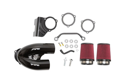 Tuned Induction Air Cleaner Kit, Black, Softail, Touring