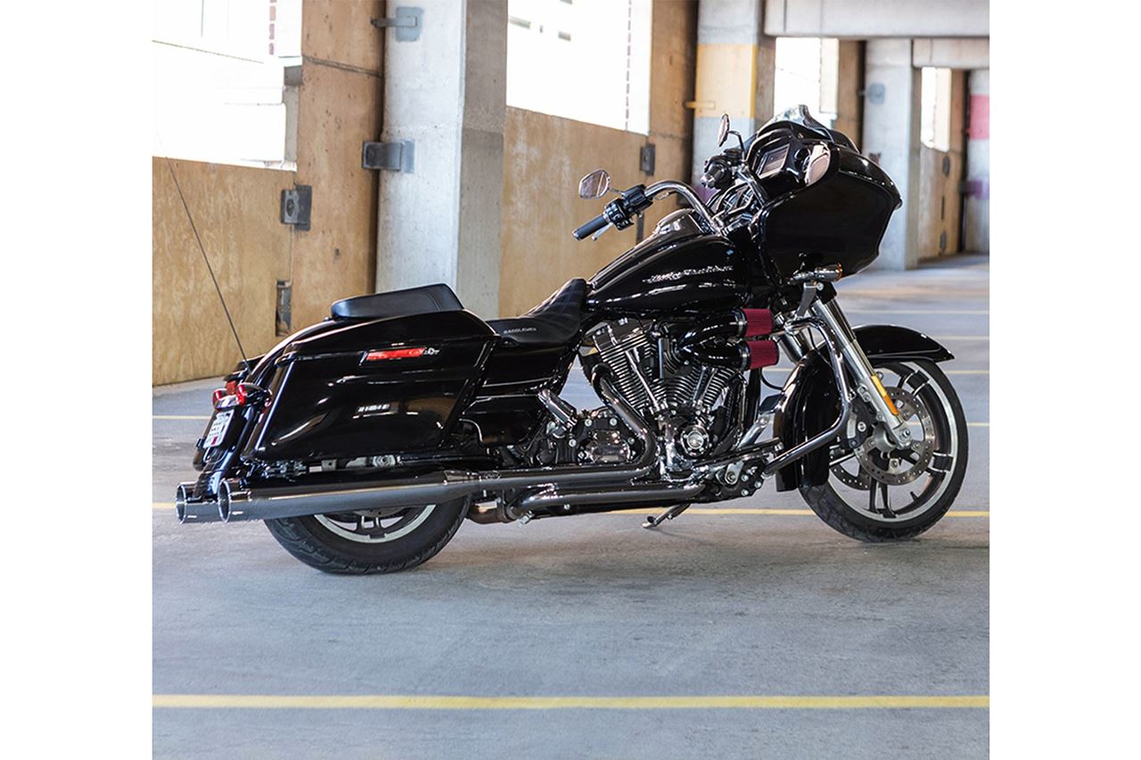 Tuned Induction Air Cleaner Kit, Black, Softail, Touring