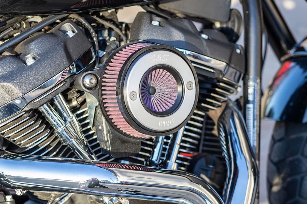 Arlen Ness Stealth Air Cleaner M8 Silver Softail Touring